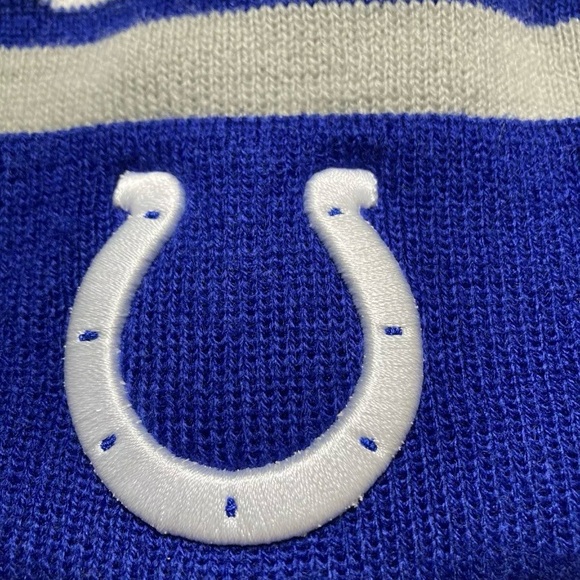 ☀️ 47 Brand Indianapolis Colts Beanie Winter Cap NFL Football OSFA Blue - Picture 4 of 6